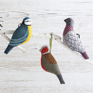 Felt Embroidered Birds Book by Corinne Lapierre