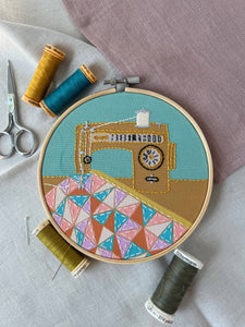 Quilt Embroidery Kit - Rickrak