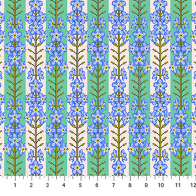 Iconic -Forgetmenot in Fresh- by Anna Maria Textiles -AMT125-75C