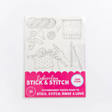 Load image into Gallery viewer, Yarn Stash Stick &amp; Stitch Embroidery Pack