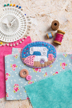 Load image into Gallery viewer, Sewing Machine Felt Craft Brooch Kit | Complete Craft Kit