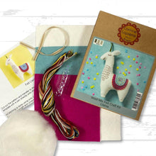 Load image into Gallery viewer, Llama Felt Craft Mini Kit by Corrine Lapierre