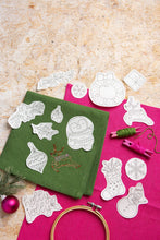 Load image into Gallery viewer, Christmas Cheer Stick &amp; Stitch Embroidery Pack