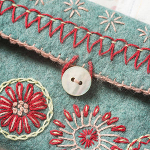Sewing Pouch Felt Craft Mini Kit by Corrine Lapierre