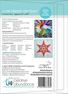 Frenzy EPP pattern by Lilabelle Lane Creations