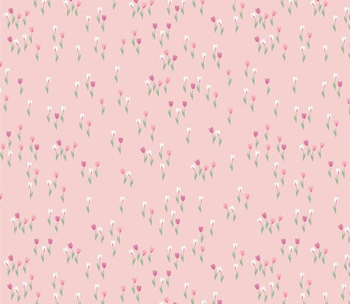 Art Gallery Fabric - Romantica - Hillside Tulips CUR8RO403
