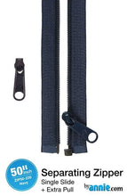 Load image into Gallery viewer, By Annie 50” Separating Zipper