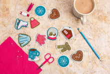 Load image into Gallery viewer, Winter Garland Felt Craft Kit | Festive Craft Kit