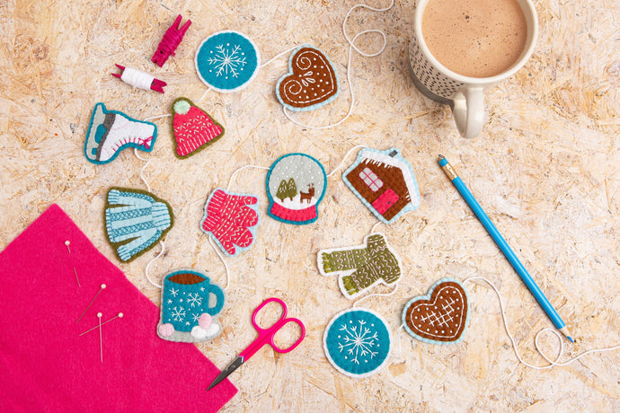 Winter Garland Felt Craft Kit | Festive Craft Kit
