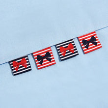 Load image into Gallery viewer, SOHMO - Sew-in Labels - Stripe Bows