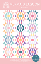 Load image into Gallery viewer, Mermaid Lagoon Quilt Pattern Printed by Quilt Cakes