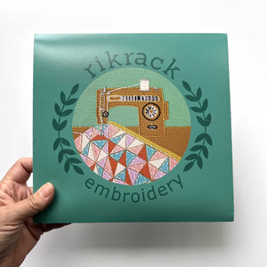 Quilt Embroidery Kit - Rickrak