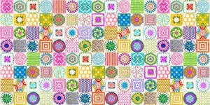 Vintage Soul -Potholders in Cloud  - by Cathe Holden  for Moda Fabric  7432 11