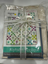 Load image into Gallery viewer, Kit - Alphabet Applique Quilt by Tied with a Ribbon