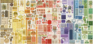 Curated in Color - Rainbow Collage by Cathe Holden  for Moda Fabric 746611
