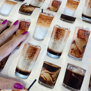 Sweet Tooth -Iced Coffee - Natural by Mary Lake-Thompson for Robert Kaufman