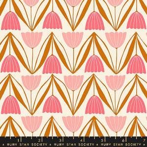 Endpaper - Ruby Star Society -  Tulips - Natural RS6043 12