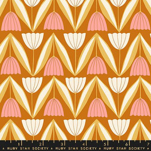 Endpaper - Ruby Star Society -  Tulips - Saddle RS6043 14