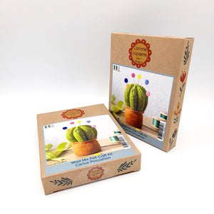 Cactus Pincushion Felt Craft Mini Kit - Corinne Lapierre Ltd