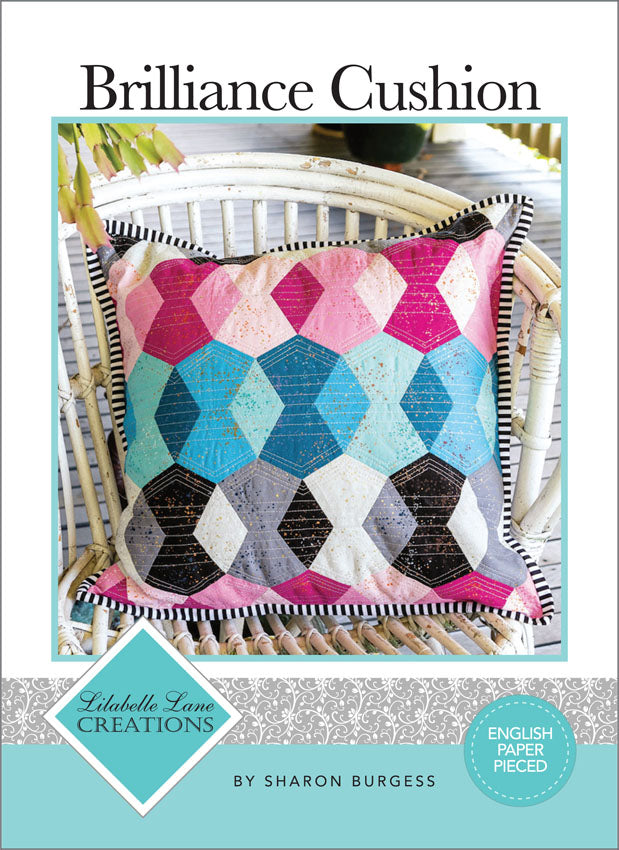 Brilliance Cushion paper pattern by Lilabelle Lane