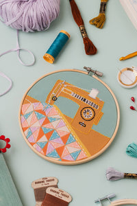 Quilt Embroidery Kit - Rickrak