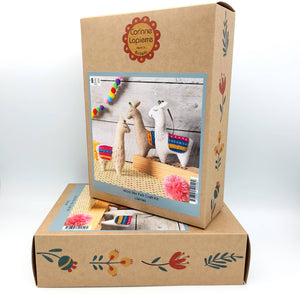 Llamas Felt Craft Kit by Corinne Lapierre