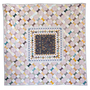 Polly May Quilt Pattern with acrylic templates by Mel Storey