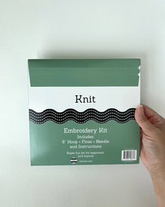 Knit Embroidery Kit - Rickrac