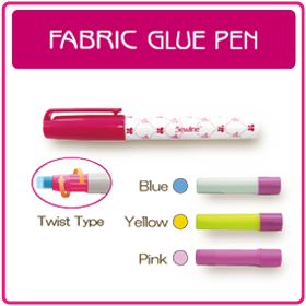 Sewline - Glue Pen refills - 2pk - pink or blue