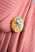 Load image into Gallery viewer, Tabby Cat Felt Craft Brooch Kit | Complete Craft Kit