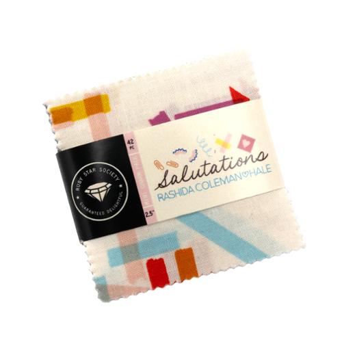 Salutations -  Ruby Star Society - Mini Charm RS1089MC