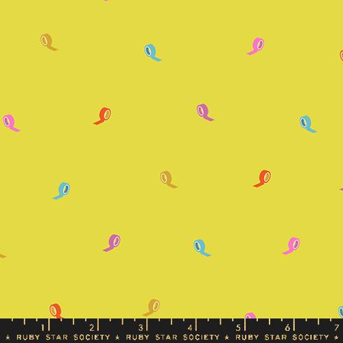 Washi Plus - Ruby Star Society -Roll With it - Citron - RS110115