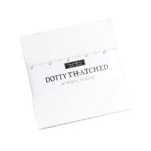 5" Charm Pack - Dotty Thatched - by Robin Pickens Moda Fabrics 48715PP
