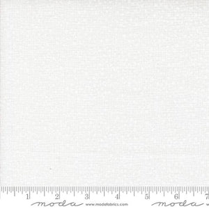 Dotty Thatched - White for Moda Fabrics  - 48715150