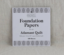 Load image into Gallery viewer, Adamant Quilt Foundation Papers by Jen Kingwell