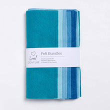 Load image into Gallery viewer, Felt Bundle Ocean by Wool Couture Company
