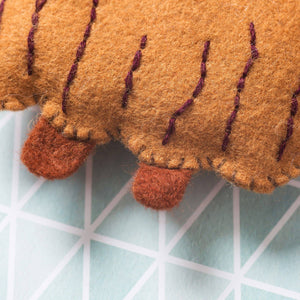 Highland Cow Felt Craft Mini Kit by Corrine Lapierre