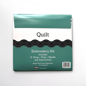 Quilt Embroidery Kit - Rickrak