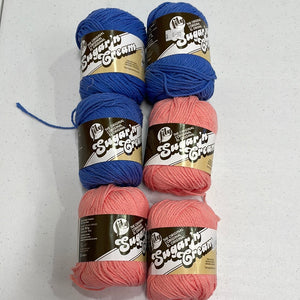 Clearance Sugar n Cream  100% cotton 6 balls 56.7gm