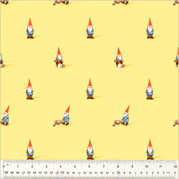 Studio Edit - Gnomes in Yellow  Heather Ross for Windham Fabrics