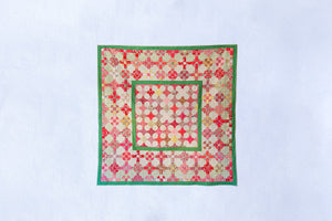 Beaumont Square Quilt Pattern with acrylic templates by Mel Storey