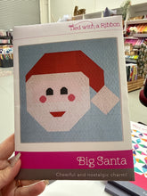 Load image into Gallery viewer, Big Santa Quilt  Pattern by Tied with a Ribbon