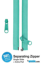 Load image into Gallery viewer, By Annie 50” Separating Zipper