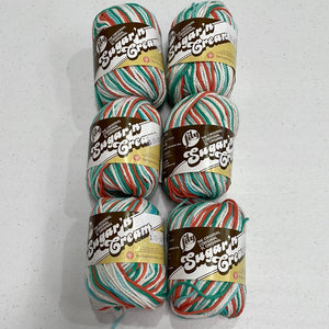 Clearance Sugar n Cream  100% cotton 6 balls 56.7gm