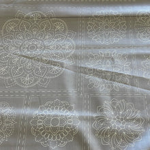 Load image into Gallery viewer, Sashiko Panel Mandala - Grey Dv4066