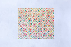 Flowering Snowballs Quilt Pattern with acrylic templates by Mel Storey