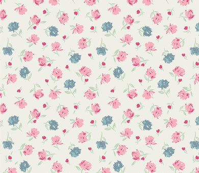 Art Gallery Fabric - Romantica - Gentle Rosebuds Charm CUR8RO402