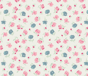 Art Gallery Fabric - Romantica - Gentle Rosebuds Charm CUR8RO402
