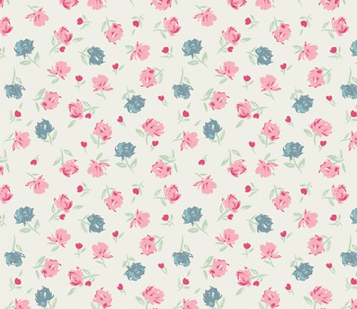 Art Gallery Fabric - Romantica - Gentle Rosebuds Charm CUR8RO402