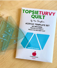 Load image into Gallery viewer, Topsieturvey Quilt Pattern by Craftaplooza